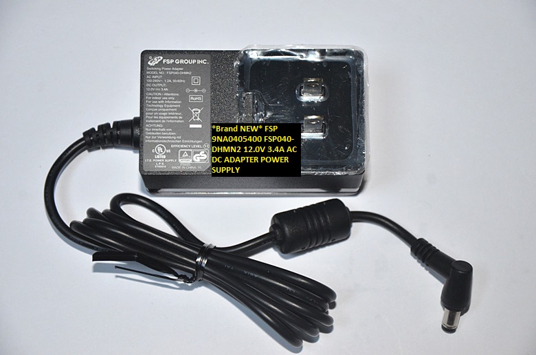 *Brand NEW* FSP 9NA0405400 FSP040-DHMN2 12.0V 3.4A AC DC ADAPTER POWER SUPPLY